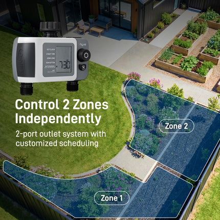 Orbit 24632 B-hyve XD 2-Port Smart Hose Watering Timer