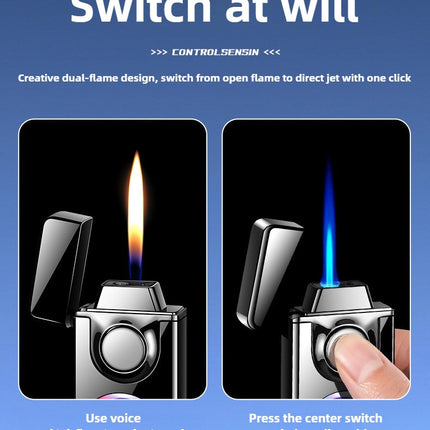 Smart Butane Voice Lighter – 5 Modes