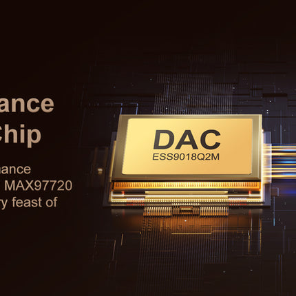 DIBELLAY Oilsky Hi-Fi MP3 Player – Bluetooth/WiFi, Lossless DSD Audio, 64GB (Expandable to 1TB)