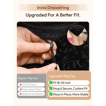 “UNice Bye-Bye Knots™ Lace Wig – Hollywood Curls, Easy Wear”