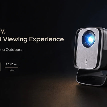 LynCast X5AR Projector 1080P, Android 14, WiFi 6, BT 5.4, Auto Keystone