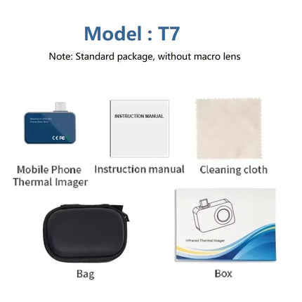 TOOLTOP T7 Thermal Imager 256×192 Android Type-C 25Hz