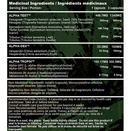 Advanced Genetics ALPHA, 90 Caps
