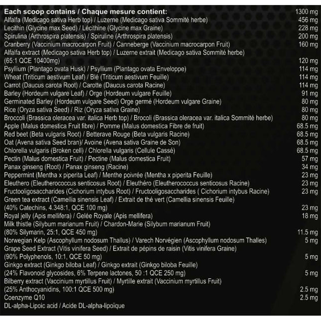 Advanced Genetics ATHLETE'S SUPERFOOD (Greens 30 Servings), 160g