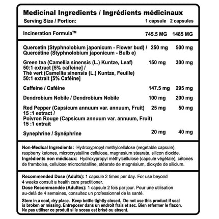Advanced Genetics F-10 FAT BURNER, 84 VCaps