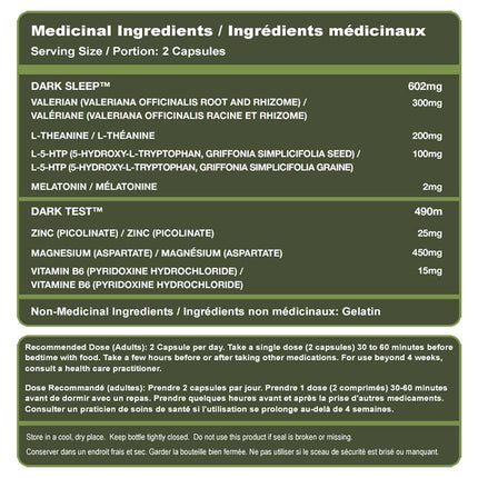 Advanced Genetics GO DARK, 60 Caps
