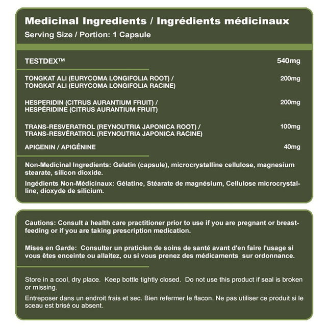 Advanced Genetics TESTDEX (Anti-Estrogen), 30 Caps