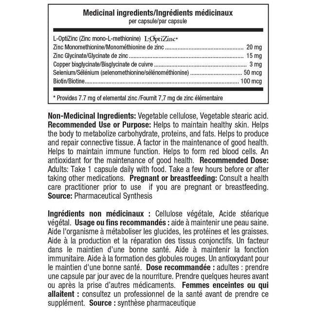ATP Lab SYNERZINC, 90 VCaps