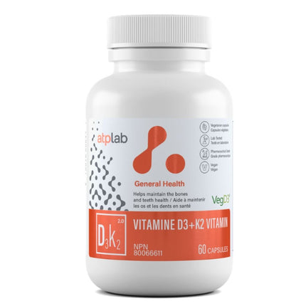 ATP Lab VITAMIN D3 + K2, 60 VCaps