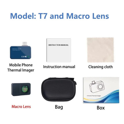 TOOLTOP T7 Thermal Imager 256×192 Android Type-C 25Hz