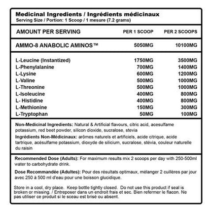 Advanced Genetics AMMO-8, 30 Servings