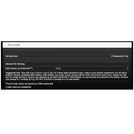 Allmax BETA-ALANINE, 400g