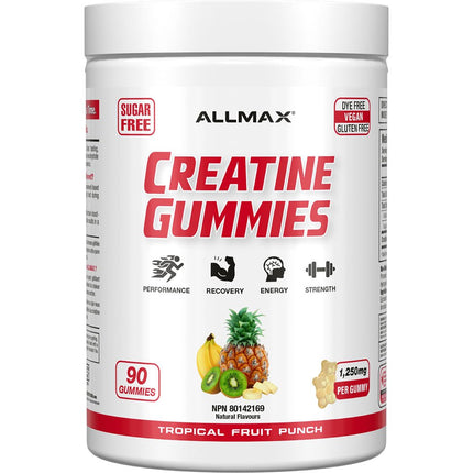 Allmax CREATINE GUMMIES, 90 Gummies