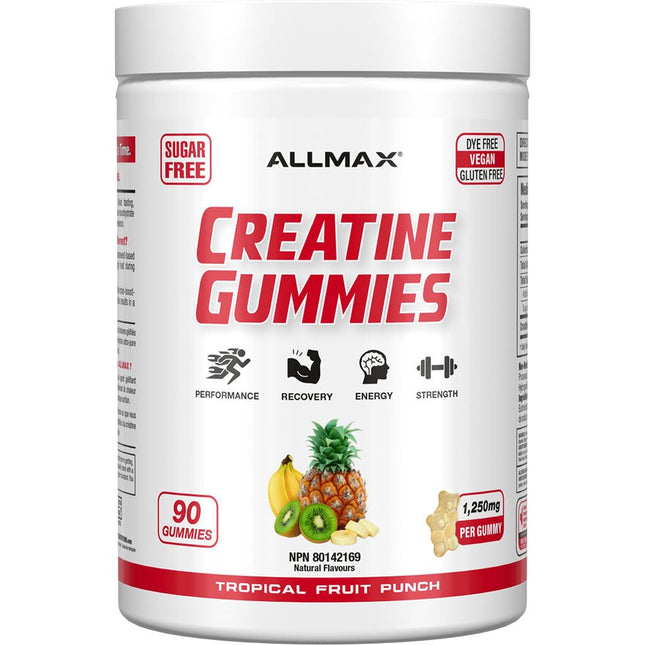 Allmax CREATINE GUMMIES, 90 Gummies