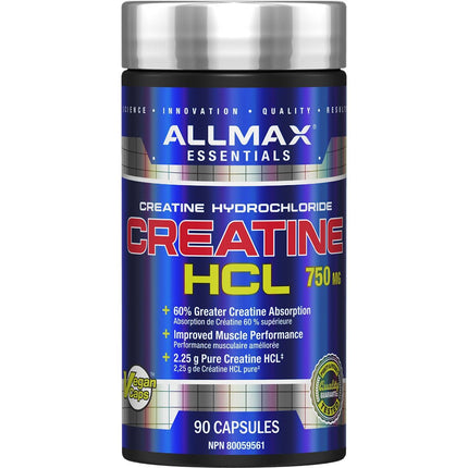 Allmax CREATINE HCL, 90 VCaps