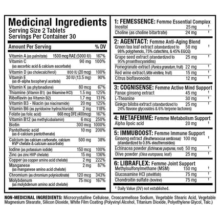 Allmax VITAFORM FOR WOMEN (Women's Multi-Vitamin), 30 Day Supply