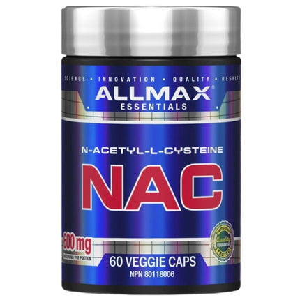 Allmax NAC 600mg, 60 VCaps
