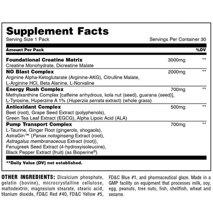 Animal PUMP, 30 Servings