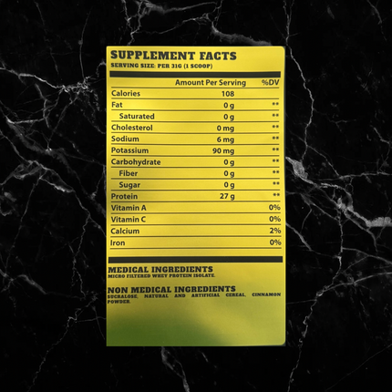 BulkBully Isolate Protein Powder - Cinny Bun Buns