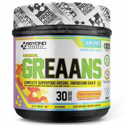 Beyond Yourself GrEAAns (Greens + EAAs), 30 Servings
