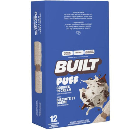 Built PUFF PROTEIN BARS, 12 Bars/Box