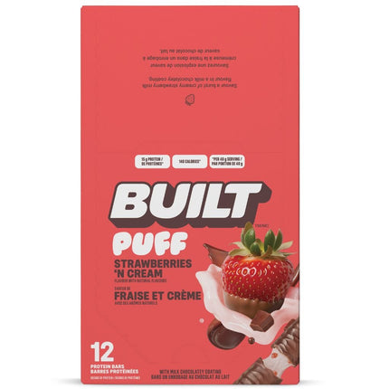 Built PUFF PROTEIN BARS, 12 Bars/Box