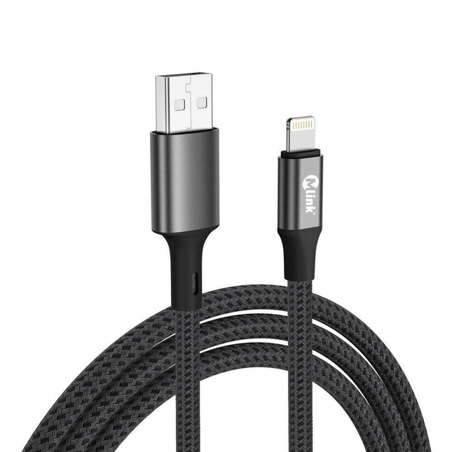Câble Lightning à USB PD20W 5V/2.4A en nylon tressé à charge rapide