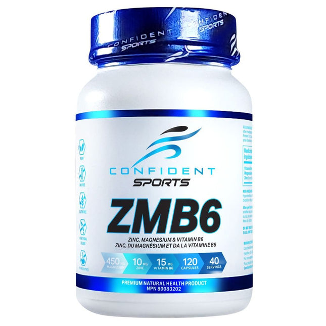 Confident Sports ZMB6, 120 Caps