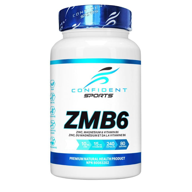Confident Sports ZMB6, 240 Caps