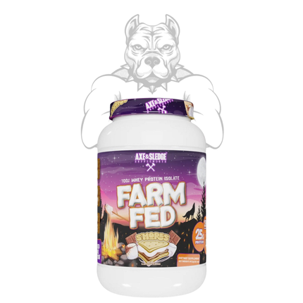 Axe & Sledge Farm Fed Whey Isolate Protein Powder