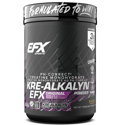 EFX Sports KRE-ALKALYN Powder (250 Servings), 500g