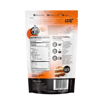 Elev8 Carrot Cake Cream Of Rice