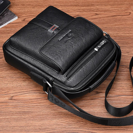 Men's Shoulder Bag Vintage Messenger Bag Leather