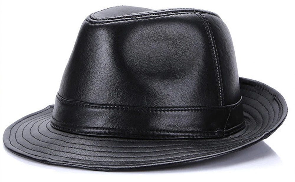 New Men Real Genuine Sheepskin Leather