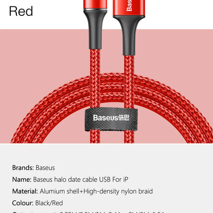 “Fast Charging Lightning USB Cable for iPhone & iPad”