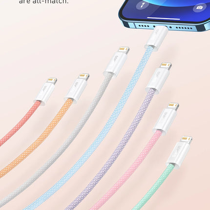 DIBELLAY Fast Charging USB Cable for iPhone & iPad”