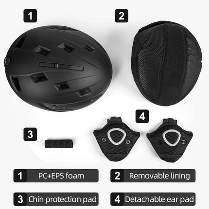 COPOZZ Lightweight Ski & Snowboard Helmet for Men, Women & Kids