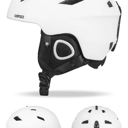 COPOZZ Lightweight Ski & Snowboard Helmet for Men, Women & Kids