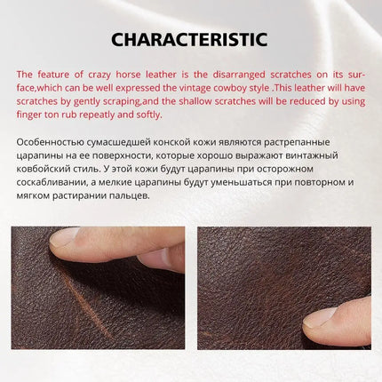 Leather Men's Shoulder Bag