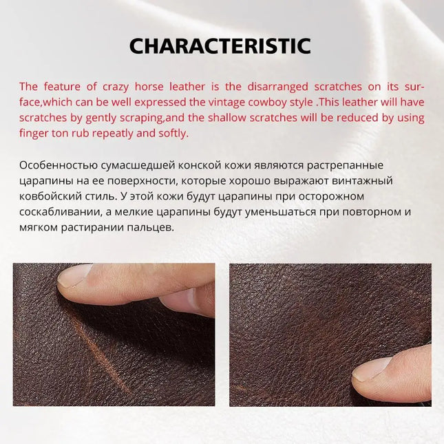 Leather Men's Shoulder Bag