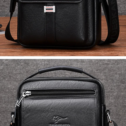 Men's Shoulder Bag Vintage Messenger Bag Leather