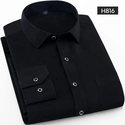 Men's Long Sleeve Printed Casual Shirt Fashion