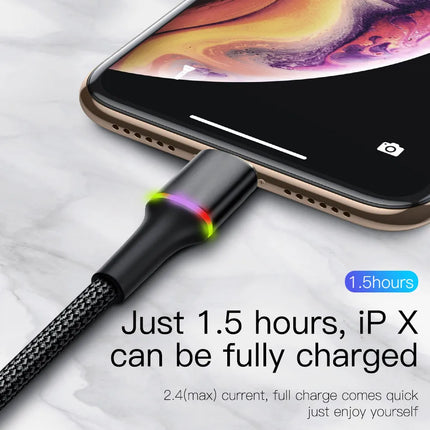 “Fast Charging Lightning USB Cable for iPhone & iPad”