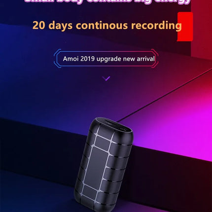 Mini voice activated recorder 500 hours digital recording