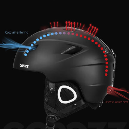 COPOZZ Lightweight Ski & Snowboard Helmet for Men, Women & Kids