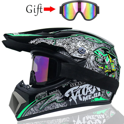 Kids Off-Road Motorcycle Helmet for Motocross & Downhill