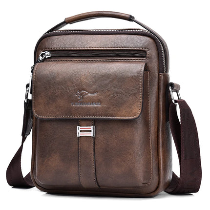Men's Shoulder Bag Vintage Messenger Bag Leather