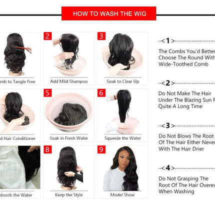 Highlight Wig – Perruque brésilienne lisse, preplucked, lace front