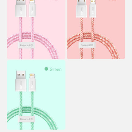 DIBELLAY Fast Charging USB Cable for iPhone & iPad”