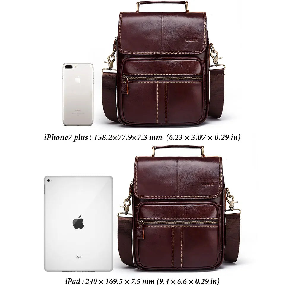 Leather Men's Crossbody BagHigh Quality